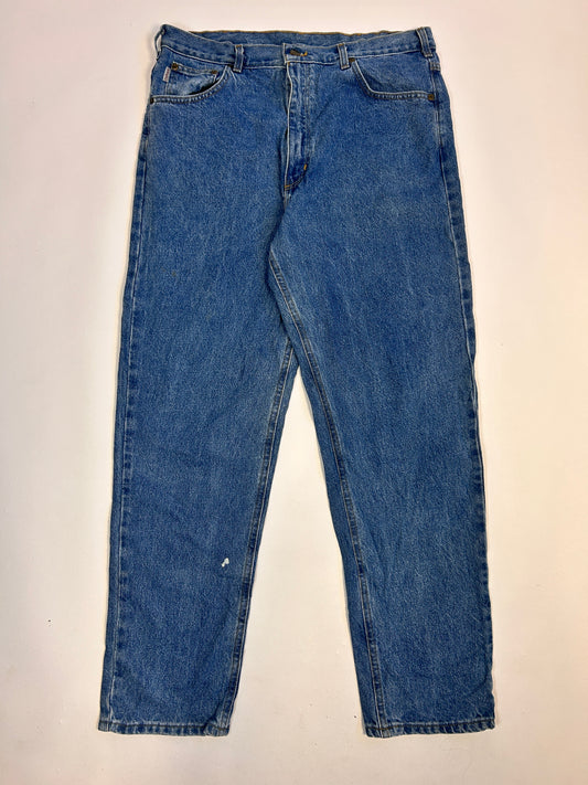 Blå Carhartt bukser - 38x32