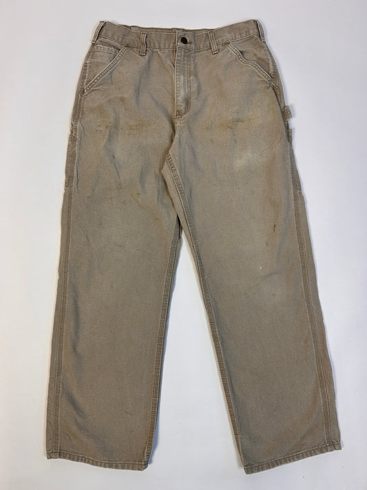 Lyse sandfarvet Carhartt bukser - 32x32