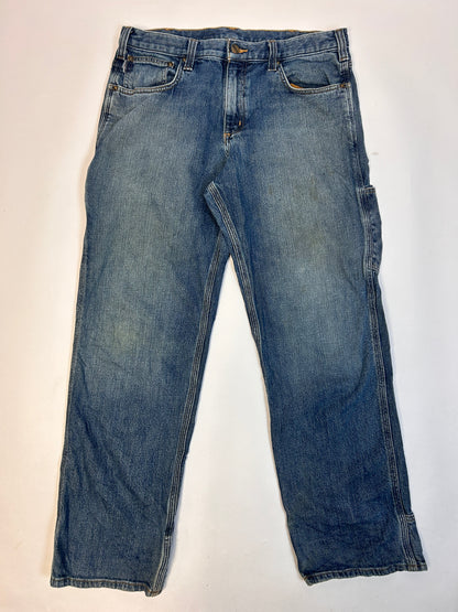 Blå Carhartt bukser - 33x30