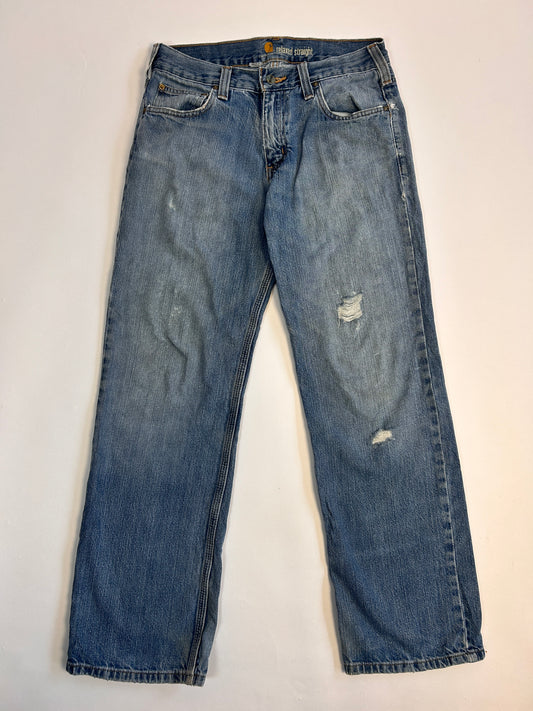 Blå Carhartt bukser - 30x30