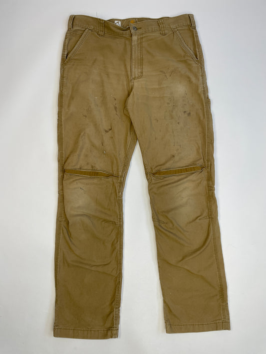 Sandfarvet Carhartt bukser - 36x34